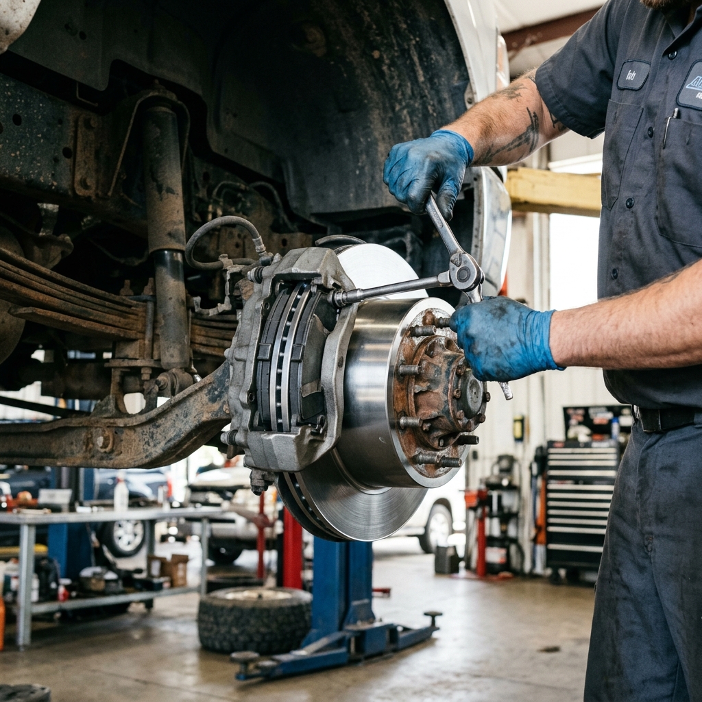 Signs Your Truck's Brake Pads and Discs Need Immediate Replacement