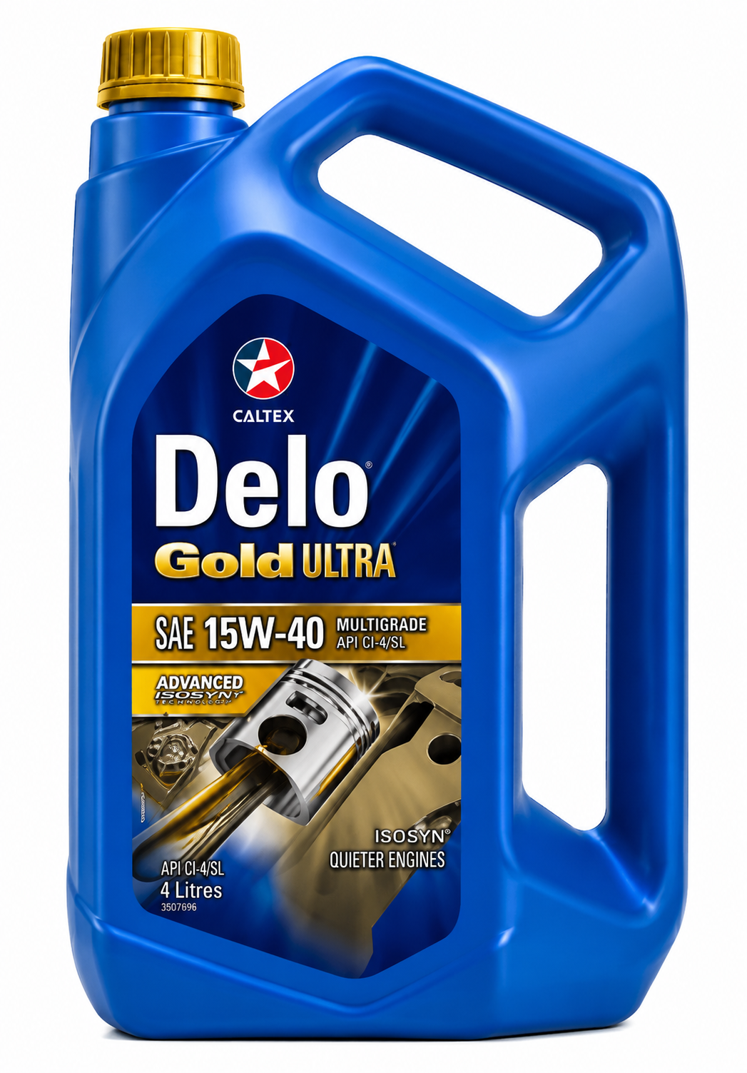 Caltex Delo Gold Ultra 15W-40 4L Container