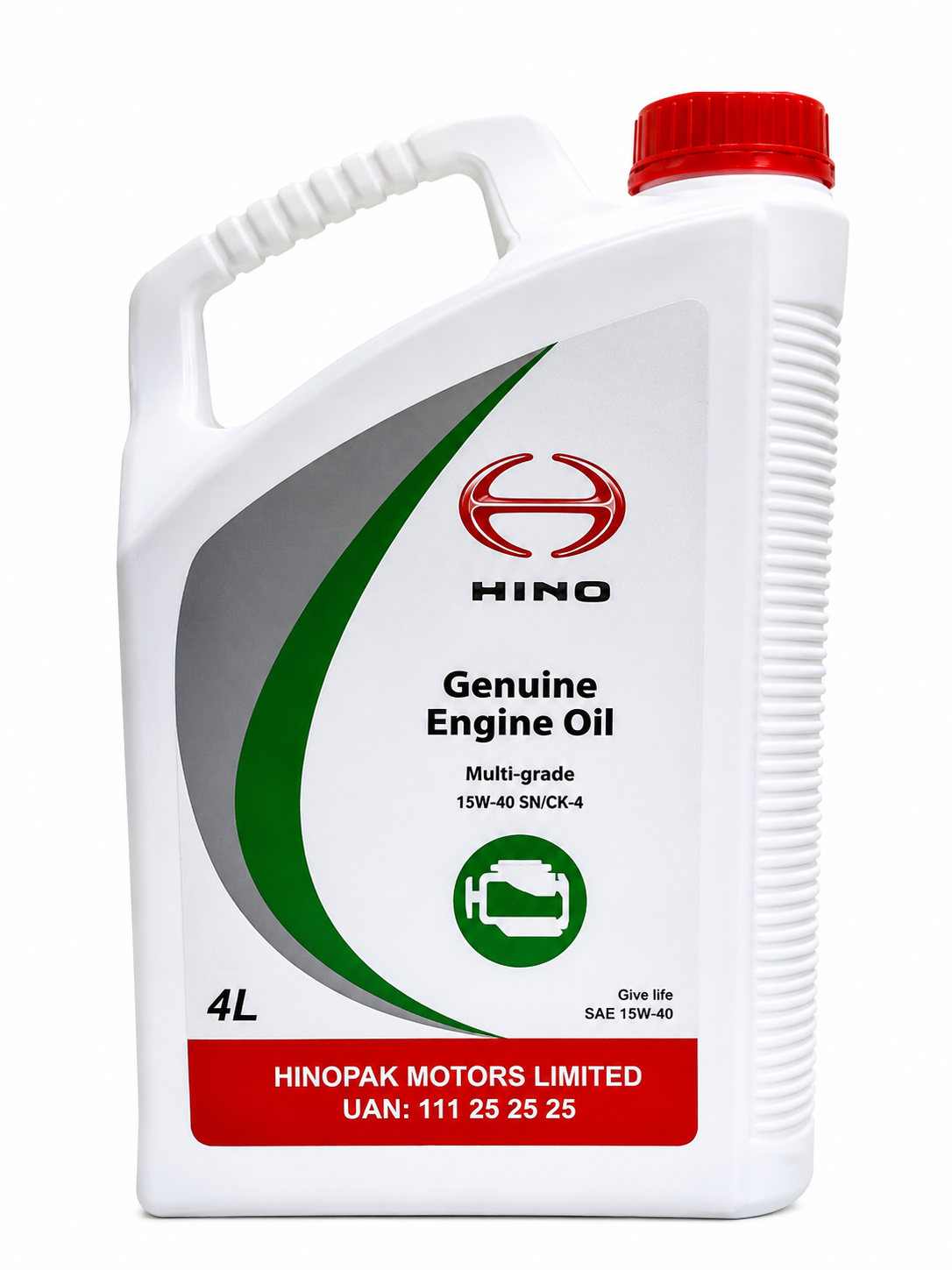 HINO Genuine Engine Oil 4L White Container